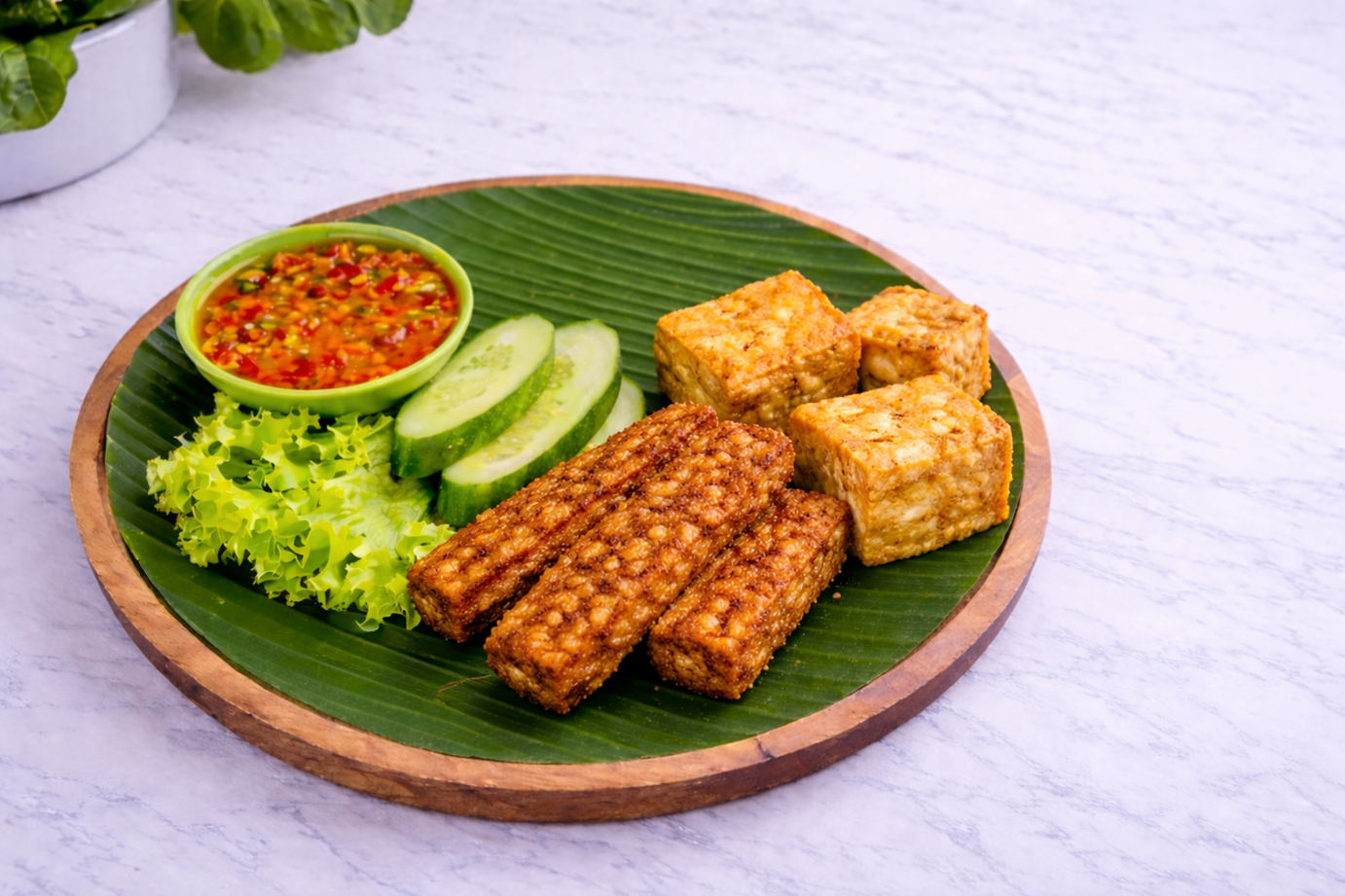 Tahu Tempe (Tanpa Nasi)